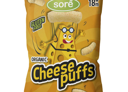 Sore Cheese puffs 18m+