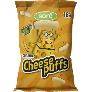 Sore Cheese puffs 18m+
