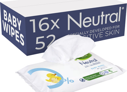 Neutral Baby wipes 0% parfume 16-pack