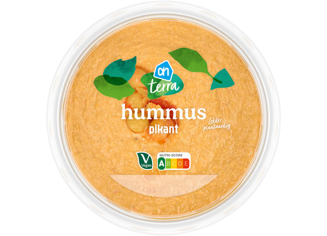 Terra Plantaardige hummus pikant versafdeling