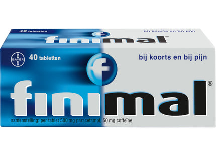 Finimal Bij koorts en bij pijn tabletten