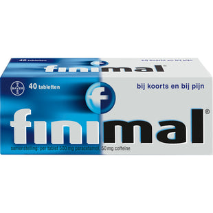 Finimal Bij koorts en bij pijn tabletten