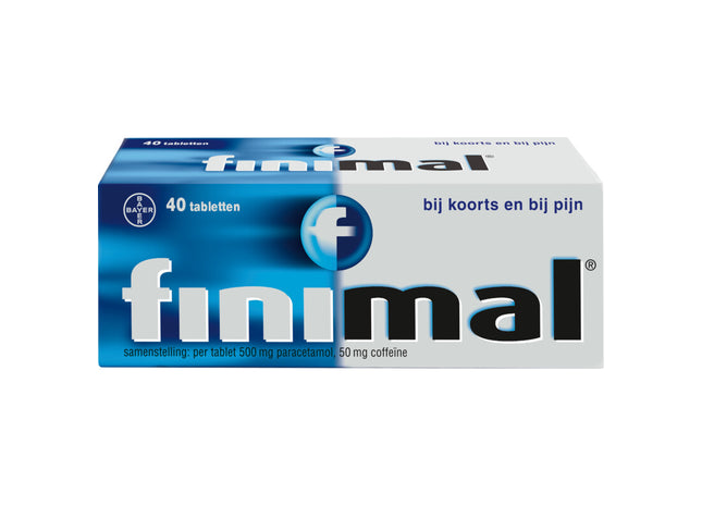 Finimal Bij koorts en bij pijn tabletten