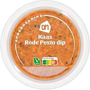 Kaas rode pesto dip