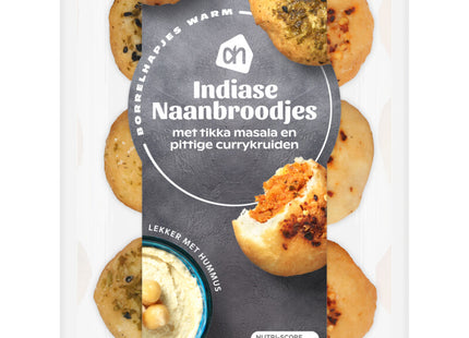 Indiase naan broodjes