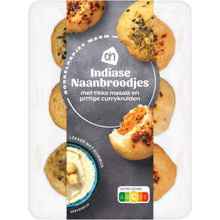 Indiase naan broodjes