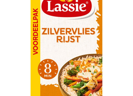 Lassie Zilvervlies rijst voordeelpak