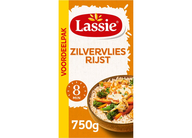 Lassie Zilvervlies rijst voordeelpak