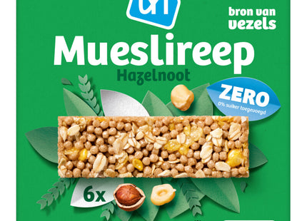 Mueslireep hazelnoot zero