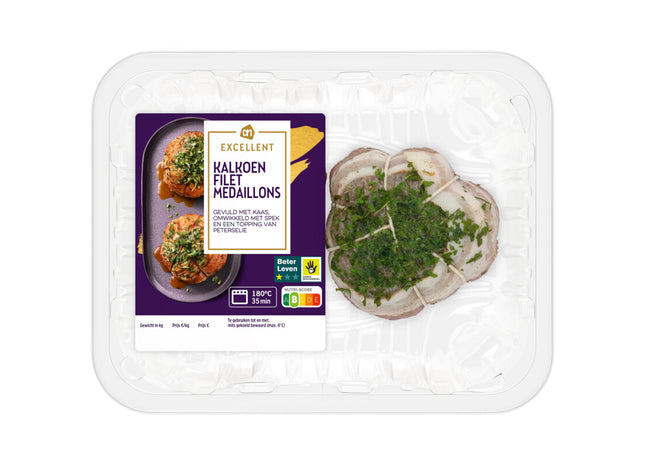 Excellent Kalkoenfilet medaillons