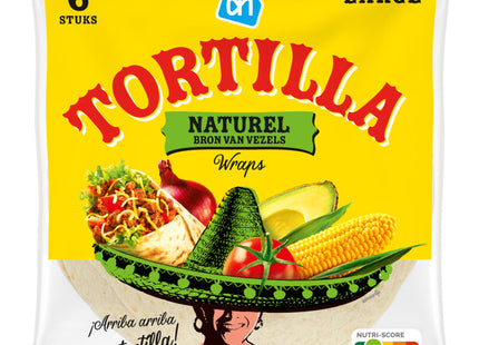 Natürliche Tortilla-Wraps