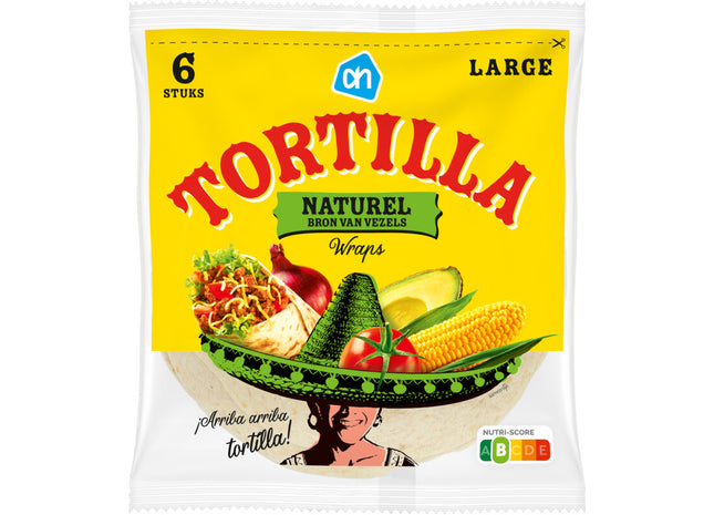 Tortilla naturel wraps