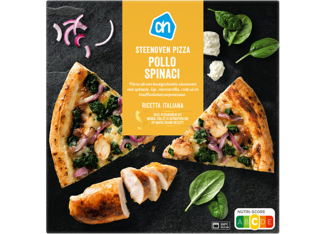 Steenoven pizza creamy chicken