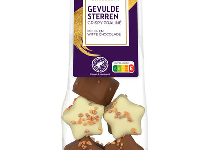 Excellent Gevulde sterren crispy praliné