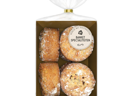 Mini appelkruimel koek