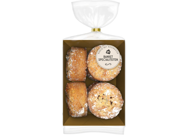 Mini appelkruimel koek