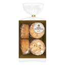 Mini appelkruimel koek