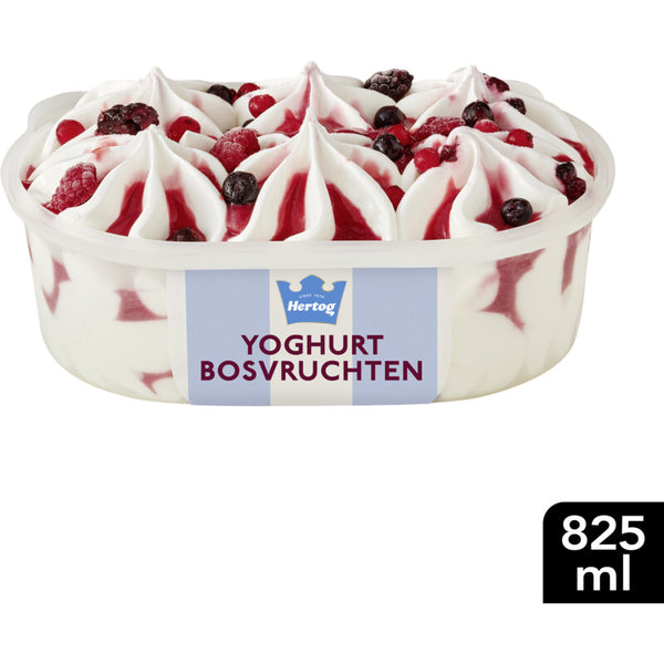 Hertog Ice Cream Parlor yogurt forest fruits
