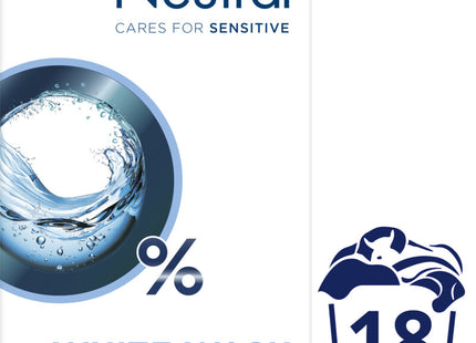 Neutral Parfumvrij waspoeder witte was