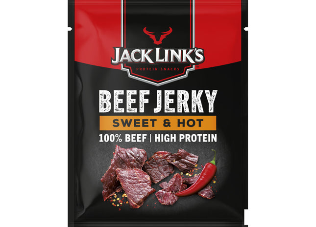 Jack Link's Beef jerky sweet & hot
