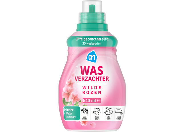 Wasverzachter wilde rozen