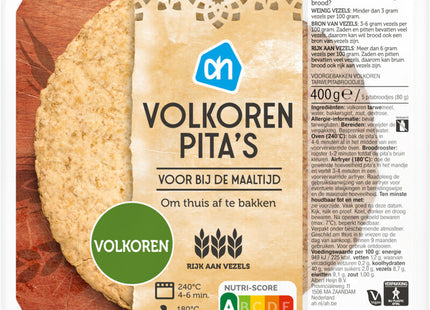 Vollkorn-Pitas
