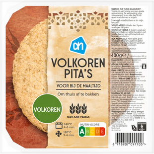 Vollkorn-Pitas