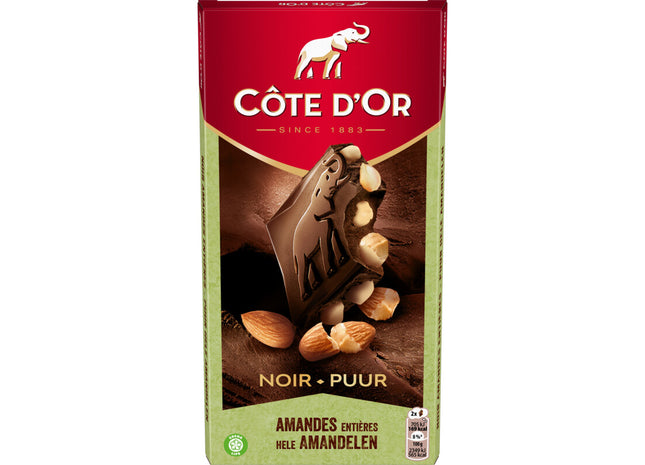 Côte d'Or Pure chocolade amandelen