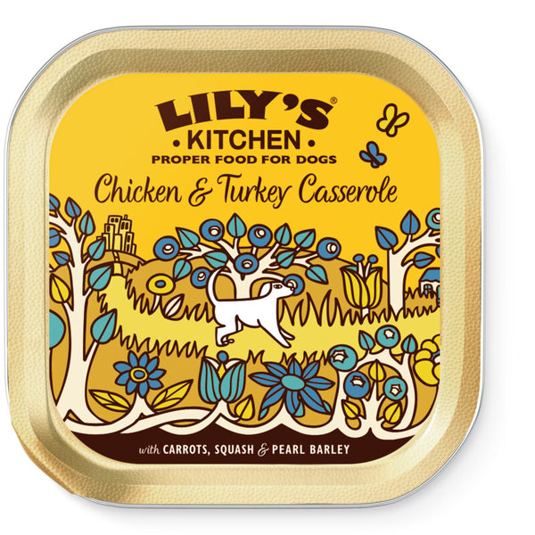 Lily's Kitchen Kip en kalkoen casserole