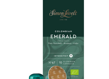 Simon Lévelt Colombian emerald capsules