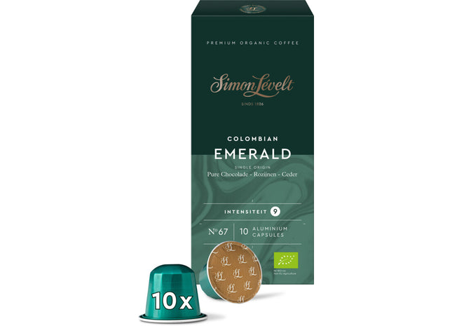 Simon Lévelt Colombian emerald capsules