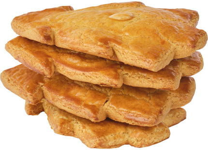 Kerstboom gevulde koek