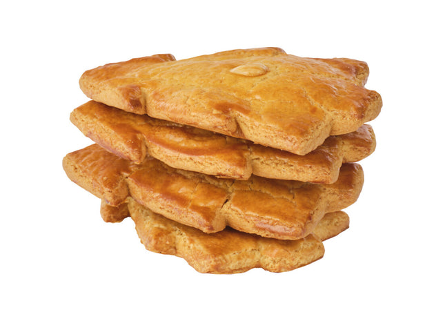 Kerstboom gevulde koek