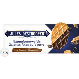 Jules Destrooper Natuurboterwafels pure chocolade