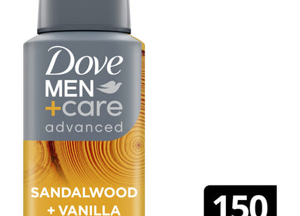 Dove Men+care sandalwood + vanilla spray