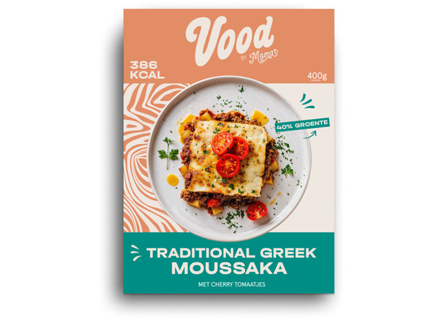 Vood Traditional Greek moussaka