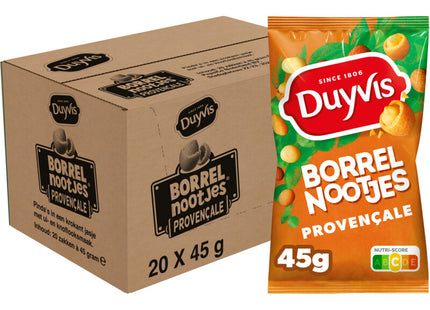 Duyvis Borrelnootjes Provencale 20-pack