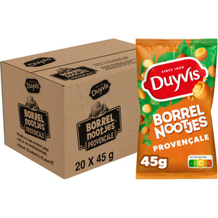 Duyvis Borrelnootjes Provencale 20-pack