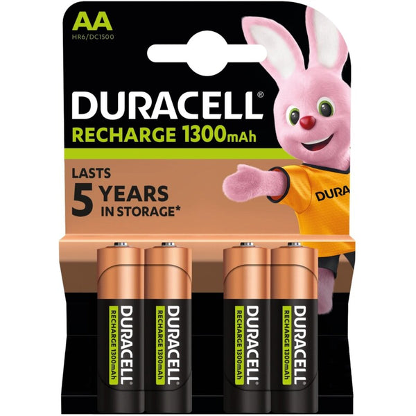 Duracell Rechargeable AA-batterijen 1300 m