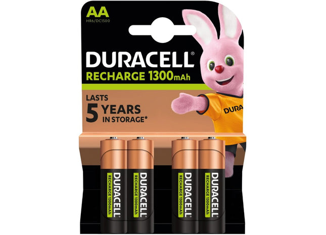 Wiederaufladbare AAA-Batterien von Duracell 750 m