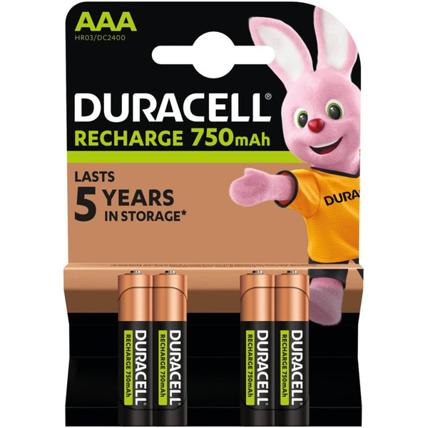 Duracell Rechargeable AAA-batterijen 750 m