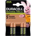 Duracell Rechargeable AAA-batterijen 750 m