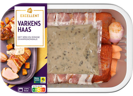 Excellent Varkenshaas met champignonsaus