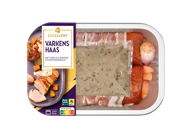 Excellent Varkenshaas met champignonsaus