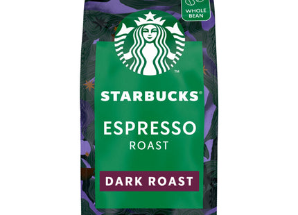 Starbucks Espresso dunkel geröstete Kaffeebohnen