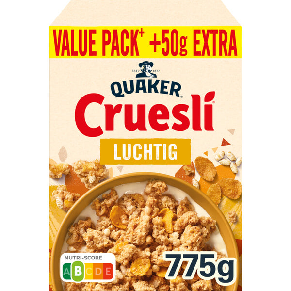 Quaker Cruesli luchtig value pack