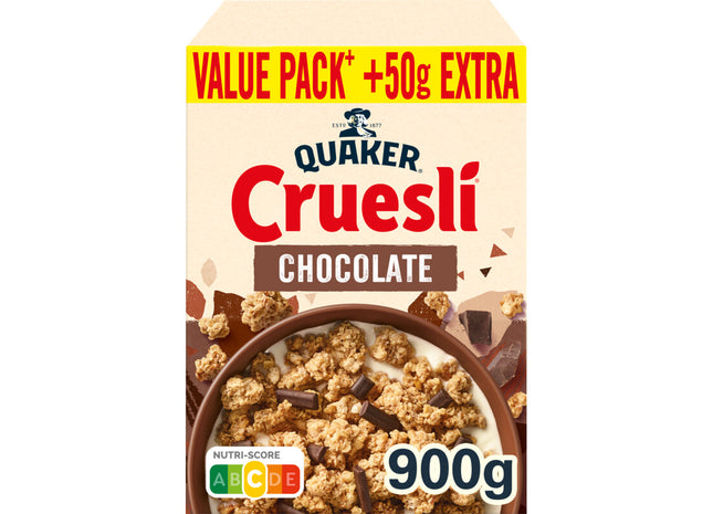 Quaker Cruesli Schokoladen-Vorteilspackung