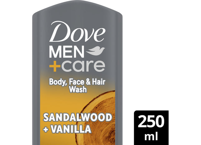 Dove Men+care sandalwood + vanilla douchegel