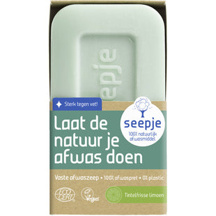 Seepje Festes Spülmittel mit prickelnder frischer Limette