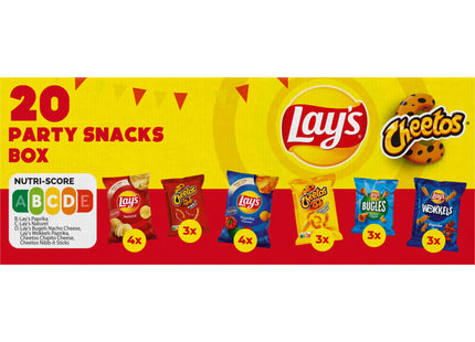 Lay's Partybox chips 20 uitdeelzakjes
